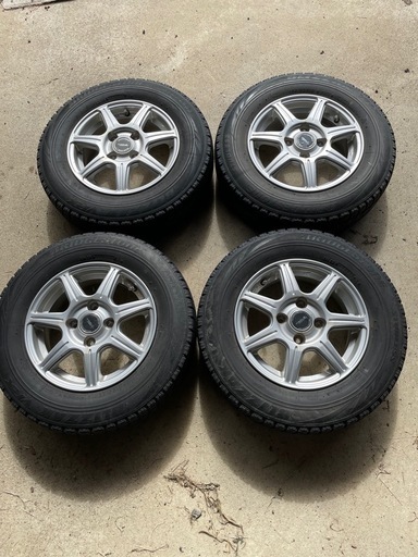 13インチ　アルミホイール155/80R13