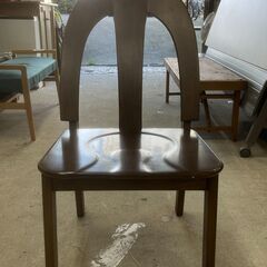 【リサイクルショップどりーむ天保山店】No.4663 ダイニングチェア 木製の画像