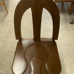 【リサイクルショップどりーむ天保山店】No.4664 ダイニングチェア 木製の画像