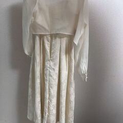 【美品】レースワンピース＋シアー羽織セット🤍上品ガーリー✨の画像
