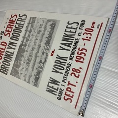 KEN YORK YANKEES  レトロポスターの画像