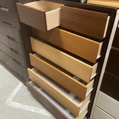 【リサイクルショップどりーむ天保山店】No.4668 タンス 衣類収納 ６段収納 カラフルの画像