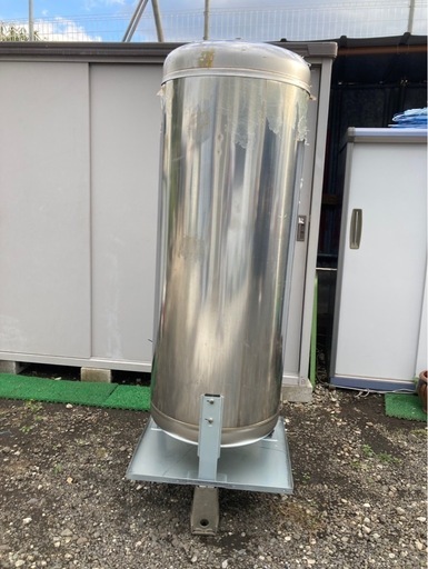 貯水タンク ステンレス製 畑貯水槽に 焼却炉 燻製器