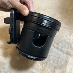 ベビーカー ドリンクホルダー ブラックの画像