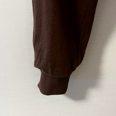 SHEIN シーイン クロップド丈スウェット トレーナー ブラウン S〜Mの画像