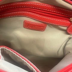 Kitamura キタムラ　ショルダーバッグ　 赤 レザー レッド 斜め掛けの画像