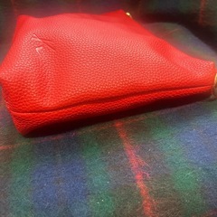 Kitamura キタムラ　ショルダーバッグ　 赤 レザー レッド 斜め掛けの画像