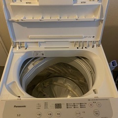 Panasonic全自動電気洗濯機　NA-F50B15　の画像