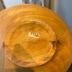 大きな木のボウルの画像