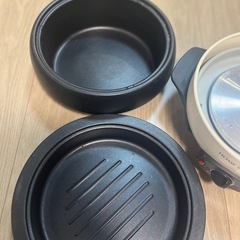 ホットプレート、お鍋も出来ますの画像