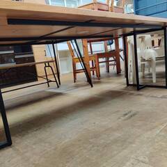 【愛品倶楽部柏店】関家具 NOWHERE LIKE HOME ダイニングテーブル アイアンT字脚 NODE2の画像