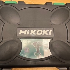 日立ハイコーキインパクトドライバー　コード付
の画像
