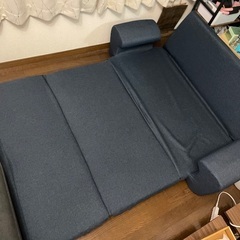 ソファベッド　2人掛けの画像