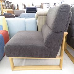 千歳市/恵庭市 近郊配送 カリモク家具 1人掛けソファ CS6205E989 1Pソファ 店頭でのお受渡し大歓迎➀の画像