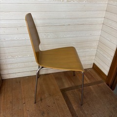 廃盤モデル　IKEA VILMAR ナチュラル　チェア 椅子　プライウッドの画像