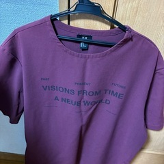 半袖Tシャツ パープルの画像