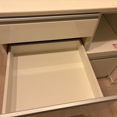 【美品】キッチンボード　ホワイトの画像