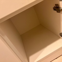【美品】キッチンボード　ホワイトの画像