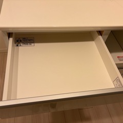 【美品】キッチンボード　ホワイトの画像