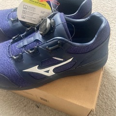 Mizuno BOA 27.0cm ネイビー安全靴の画像