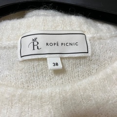 ロペピクニック　ショート丈ニット　サイズ38の画像
