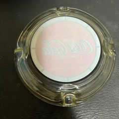 コカコーラ　灰皿　未使用品　ガラス　ヴィンテージの画像