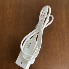 延長コード🔌IKEA2020年製E1306-JP3W3口15A/125VAC(1500W)コンセントタップ白の画像