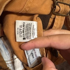 カーハートおーばーおオーバーオールの画像