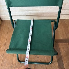 折りたたみ椅子　②点セットの画像