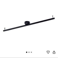 ダクトレール　145㎝　スポットライト4個 の画像