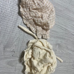 2点　セット　ベビー用帽子の画像