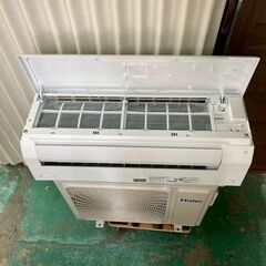 K06565 中古エアコン ハイアール 2025年製 主に6畳用 冷房能力 2.2KW / 暖房能力2.2KWの画像