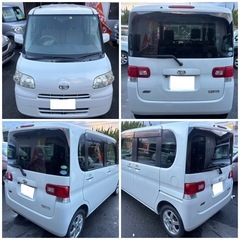 ⛄️4WD🉐H25ダイハツタントXナビTVバックカメラ検8/1/20 11.7万㌔の画像