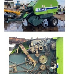 スター ミニロールベーラー TCR0800WN ロール リモコン付 集草 ネット 小型 18～30馬力 中古 引き取り限定の画像