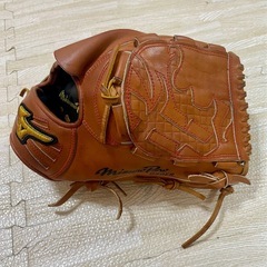 硬式ミズノプロオーダーグローブ田中将大モデル　ウェブ曲げない片付けの画像