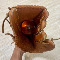 硬式ミズノプロオーダーグローブ田中将大モデル　ウェブ曲げない片付けの画像