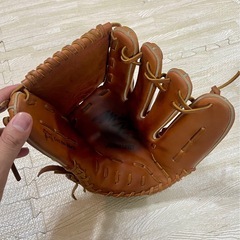 硬式ミズノプロオーダーグローブ田中将大モデル　ウェブ曲げない片付けの画像