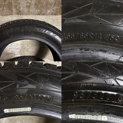 C-9 タイヤ 中古 TOYO TIRES STUDLESS OBSERVE GIZ2 155/65R14の画像