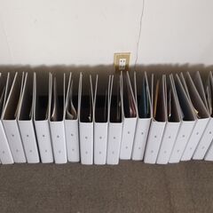 【中古】KOKUYO リングファイル フー440Nc A4S・2穴　28点 　フー440N1点サービス 合計29点　※引き取りまたは指定駅渡しの画像