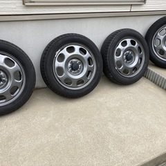 タイヤホイール4本セット（軽自動車（ハスラー純正外し）・美品）の画像