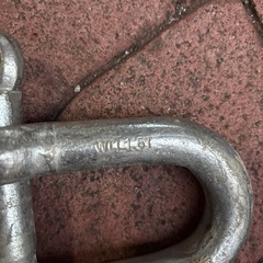 ２トンフック帯ロープシャックルの画像