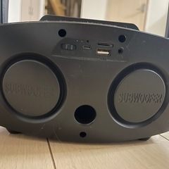 スピーカー付きマイクの画像