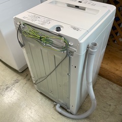 YAMADA 5.5kg簡易乾燥付き洗濯機RORO YWM-T55LW 2024年製 中古の画像