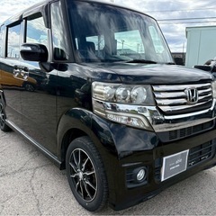 【支払総額19.8万円】人気車種！N-BOXカスタム車検令和9年10月機関良好 パワスラ 修復歴無し 社外アルミ の画像