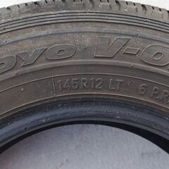 TOYO V-02 145R12LT 6PR 1本　※引き取りまたは指定駅渡しの画像