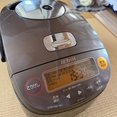 Zojirushi 圧力IH炊飯器 NP-BG10 ブラウン ぞあじる象印の画像