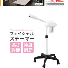 エステフェイシャルスチーマー オゾン機能付の画像
