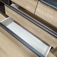 リユースのサカイ浦和店 【F192】★ハンガーラック ニトリ ニーズ3 84 OP-3段 MBR/BKの画像