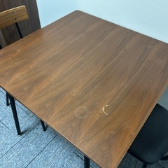 ダイニングテーブル+チェア3点セット の画像