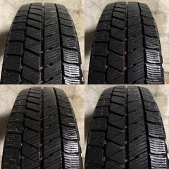 C-12 タイヤ 中古 BRIDGESTONE STUDLESS BLIZZAK VRX3 155/65R14の画像